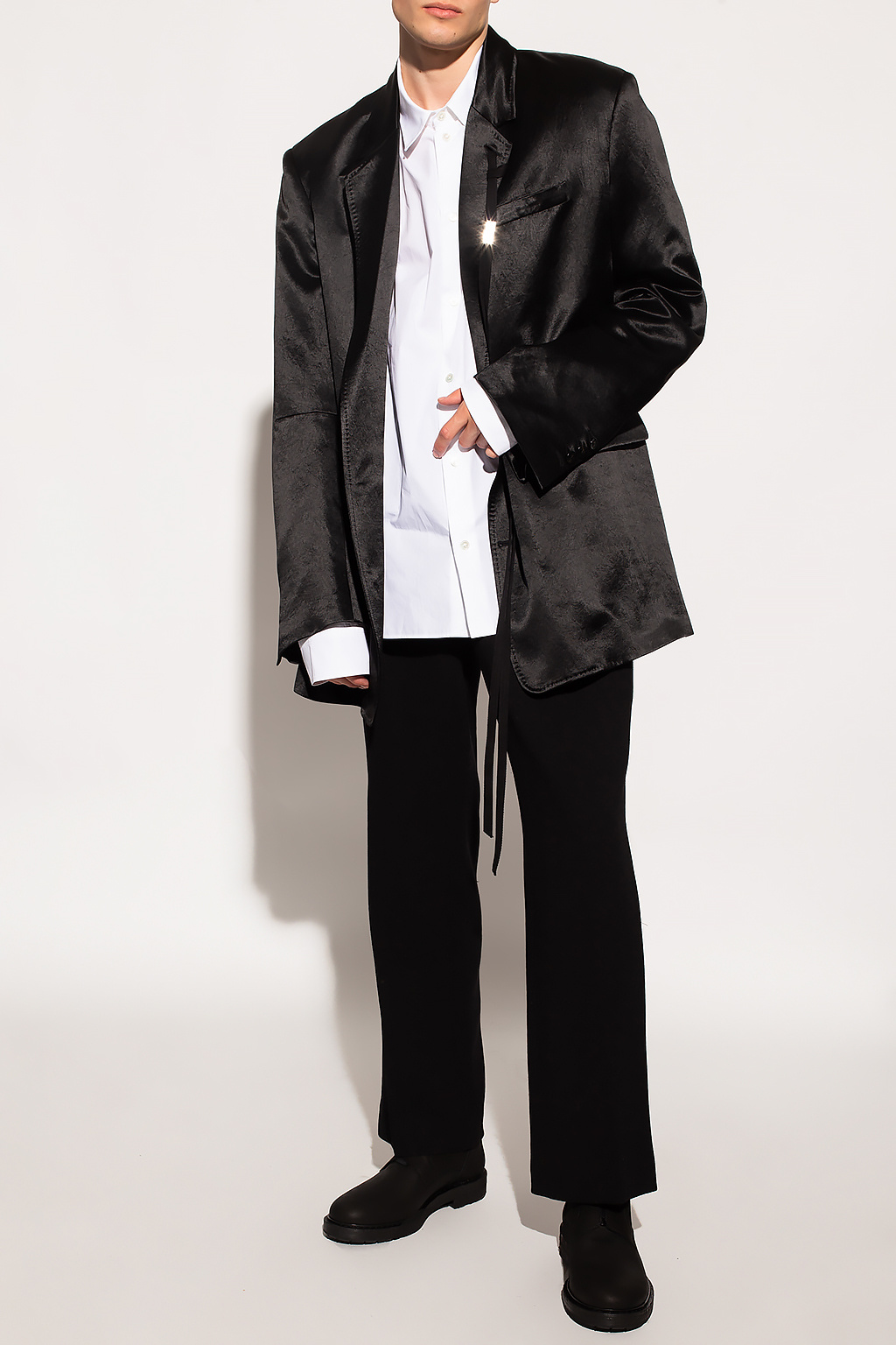 ANN DEMEULEMEESTER DEN SLOUCHY JACKET 48